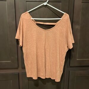 Dressy T-Shirt with tie in back